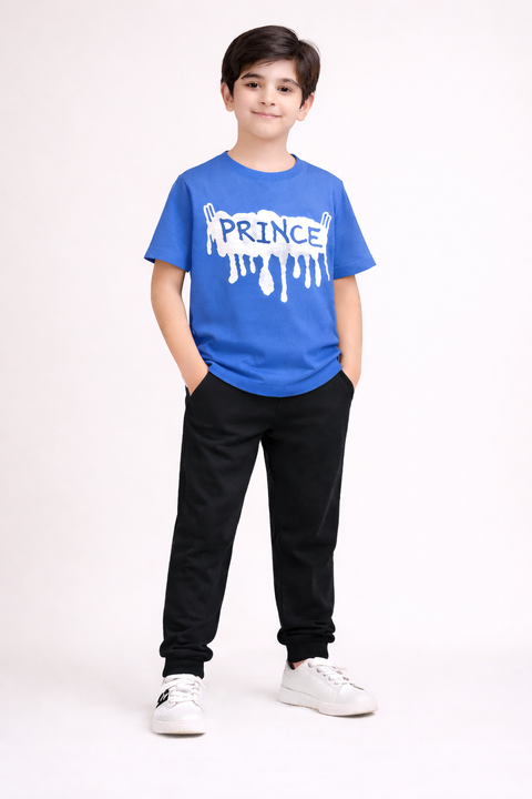 Boys Printed Summer Tracksuit – Trendy & Stylish ( Available In 6 Color )