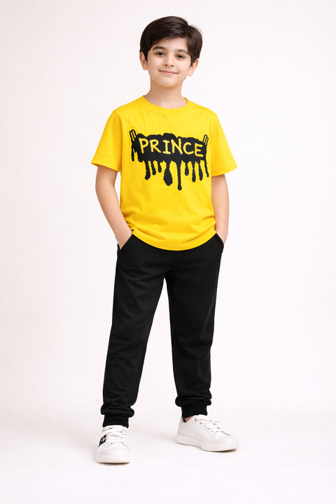 Boys Printed Summer Tracksuit – Trendy & Stylish ( Available In 6 Color )