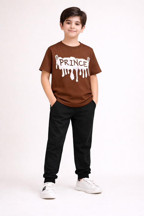 Boys Printed Summer Tracksuit – Trendy & Stylish ( Available In 6 Color )
