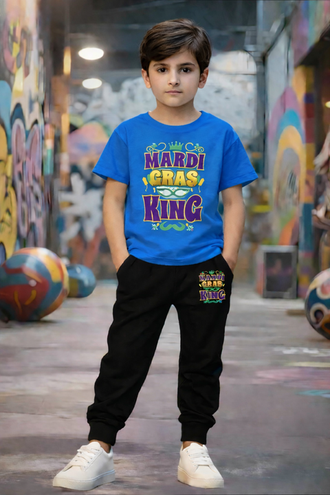 Kids Premium Tracksuit – T-Shirt & Trouser Set